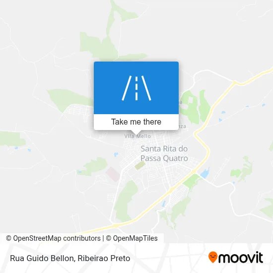 Rua Guido Bellon map