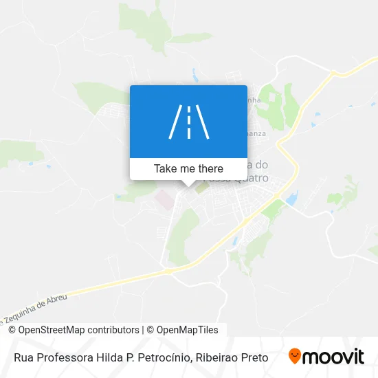 Rua Professora Hilda P. Petrocínio map