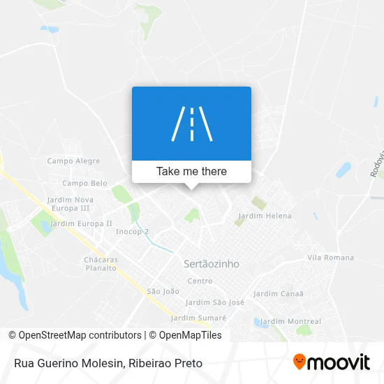 Rua Guerino Molesin map