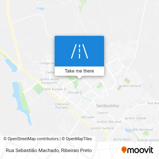 Rua Sebastião Machado map
