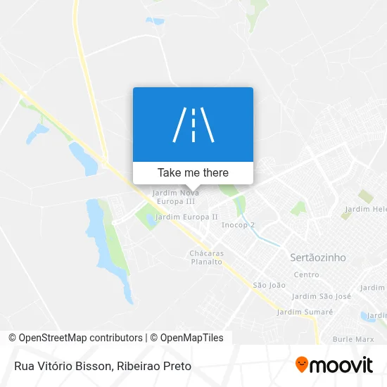 Rua Vitório Bisson map