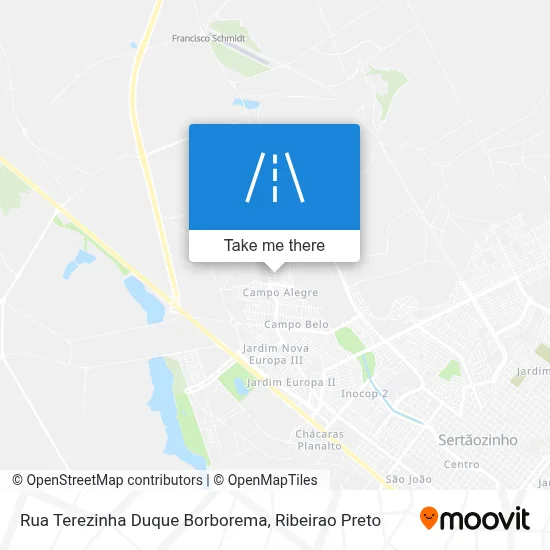 Rua Terezinha Duque Borborema map