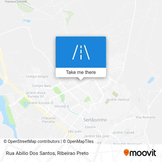 Rua Abilio Dos Santos map