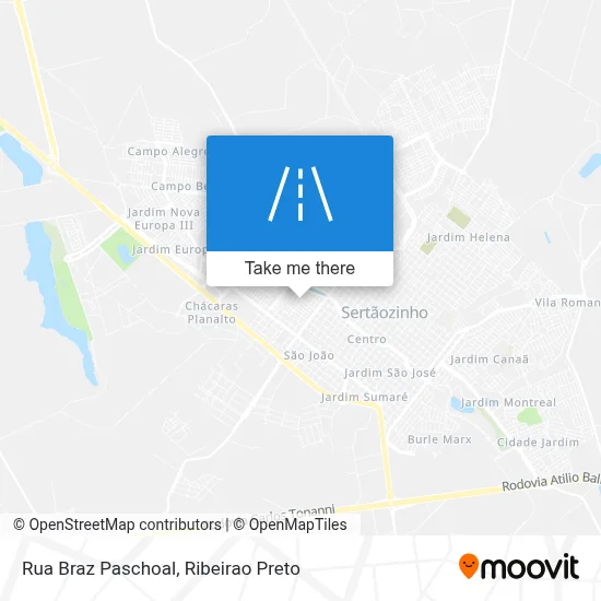 Rua Braz Paschoal map