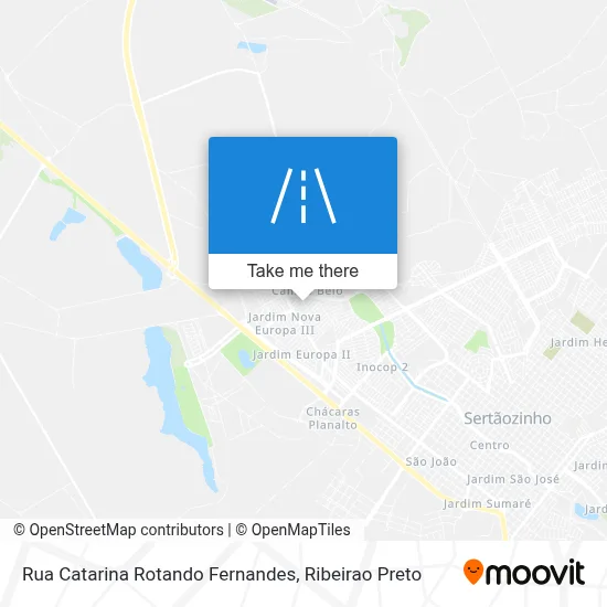 Rua Catarina Rotando Fernandes map