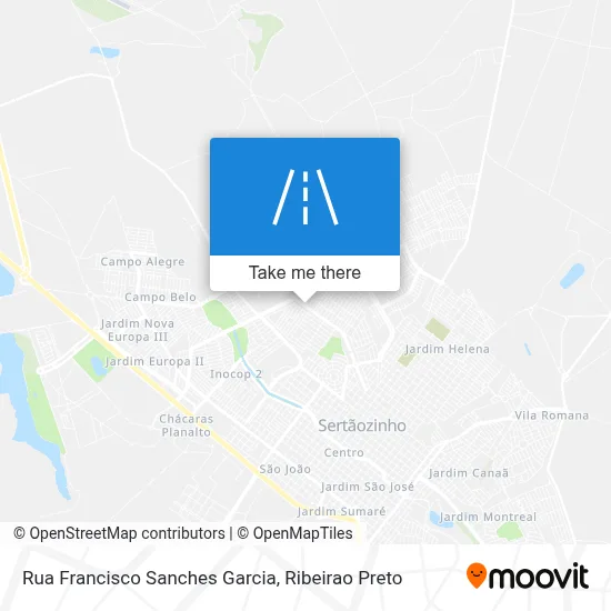 Rua Francisco Sanches Garcia map