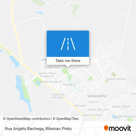 Rua Angelo Bachega map