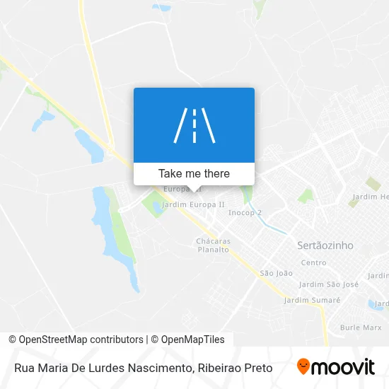 Rua Maria De Lurdes Nascimento map