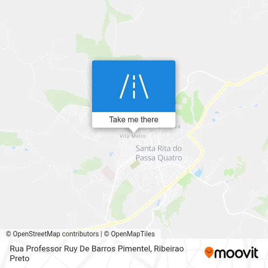 Rua Professor Ruy De Barros Pimentel map