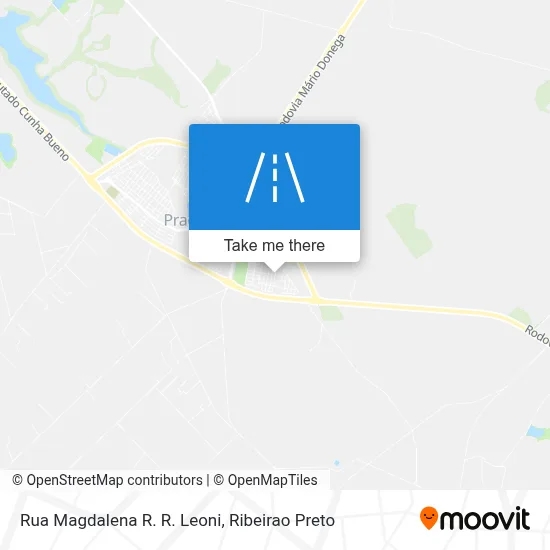 Rua Magdalena R. R. Leoni map