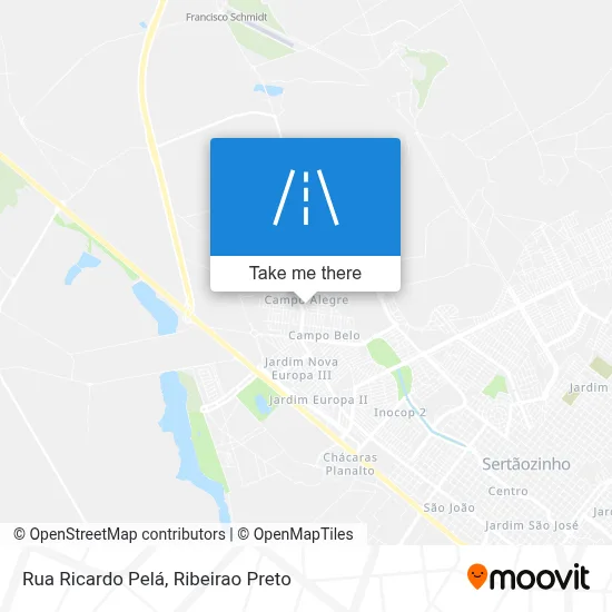 Rua Ricardo Pelá map