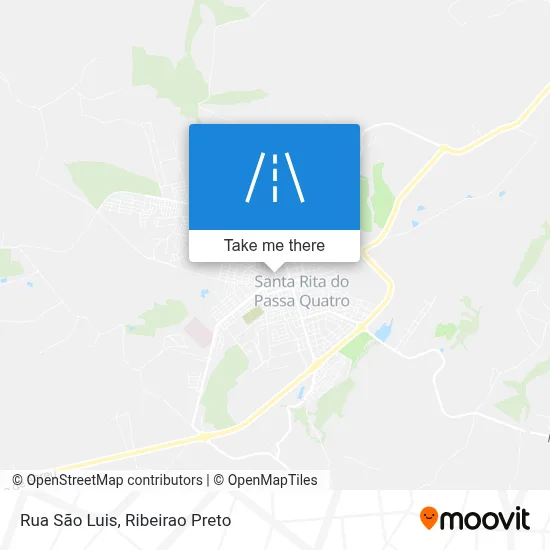 Rua São Luis map