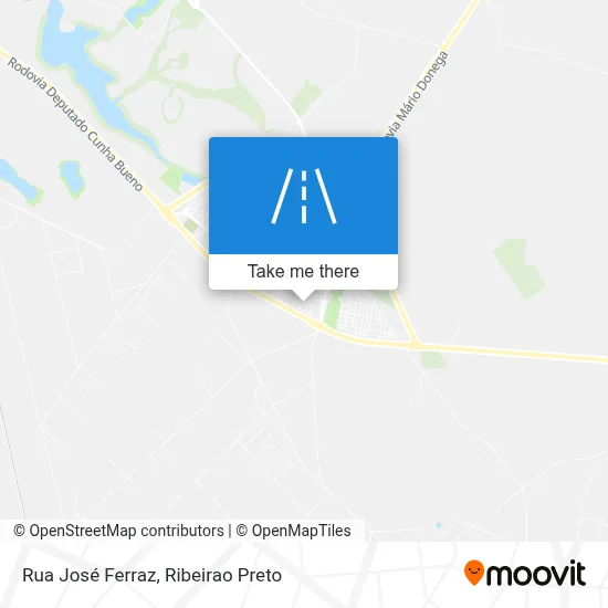 Rua José Ferraz map