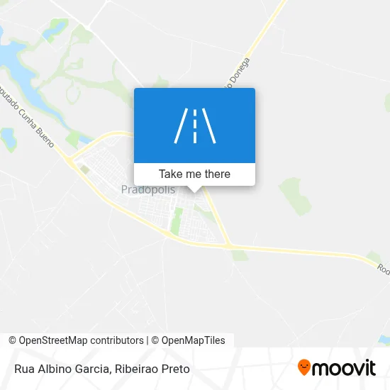 Rua Albino Garcia map