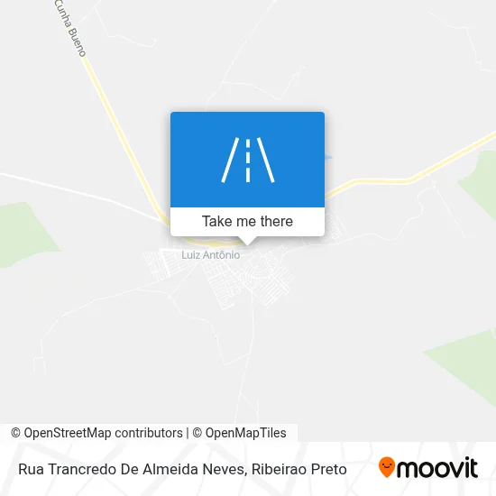Rua Trancredo De Almeida Neves map