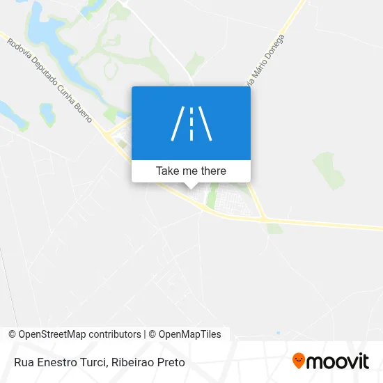 Rua Enestro Turci map