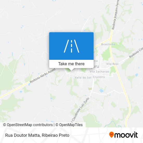 Rua Doutor Matta map