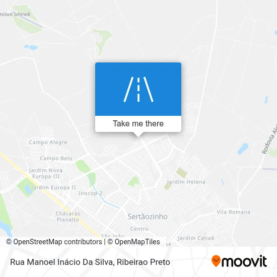 Rua Manoel Inácio Da Silva map