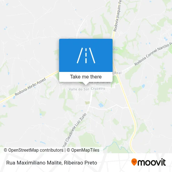 Rua Maximiliano Malite map