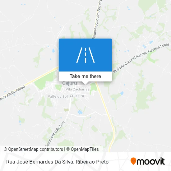 Rua José Bernardes Da Silva map