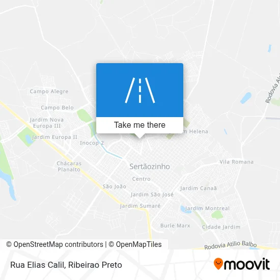 Rua Elias Calil map