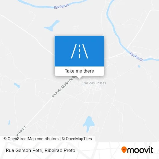 Rua Gerson Petri map
