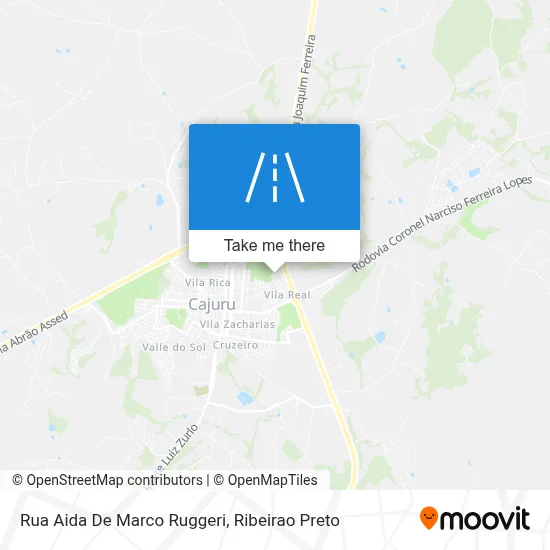 Rua Aida De Marco Ruggeri map