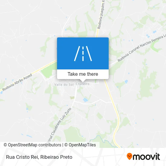 Rua Cristo Rei map