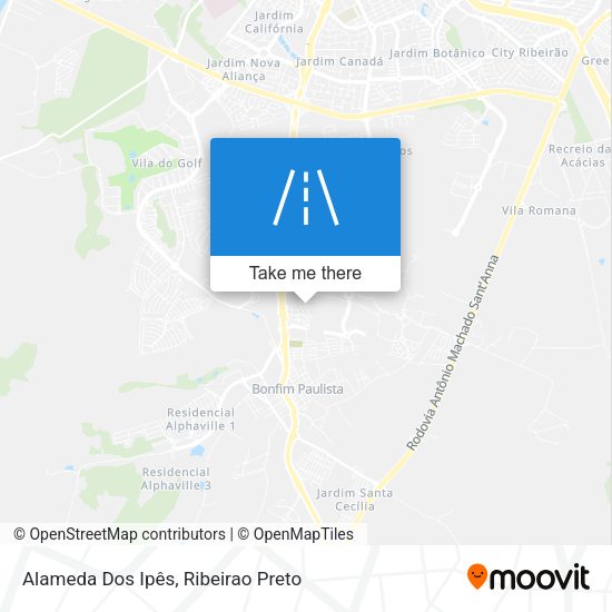 Alameda Dos Ipês map