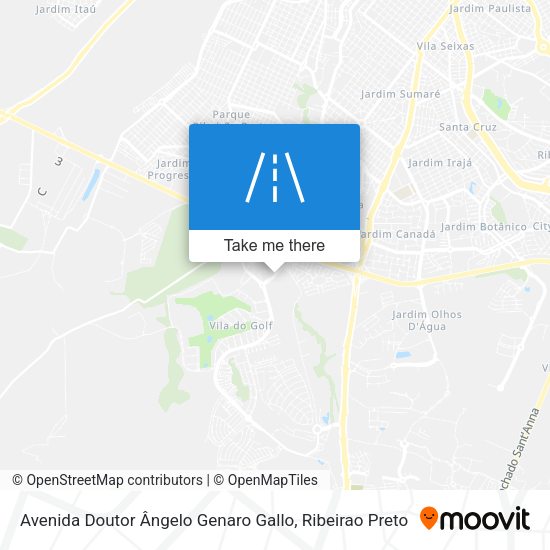 Avenida Doutor Ângelo Genaro Gallo map
