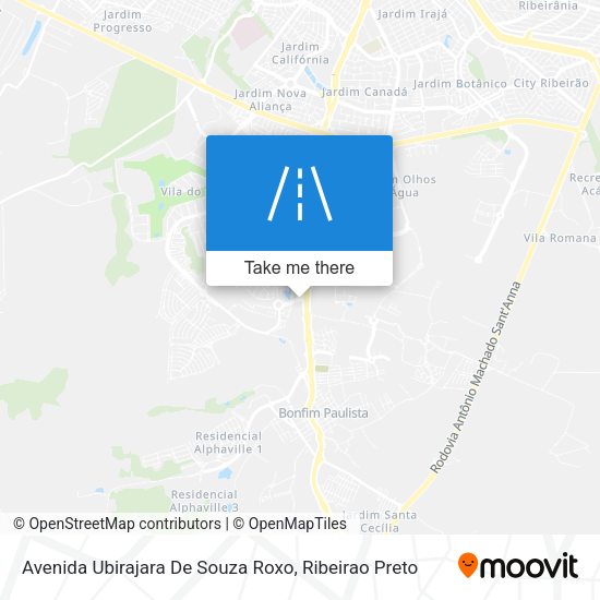 Avenida Ubirajara De Souza Roxo map