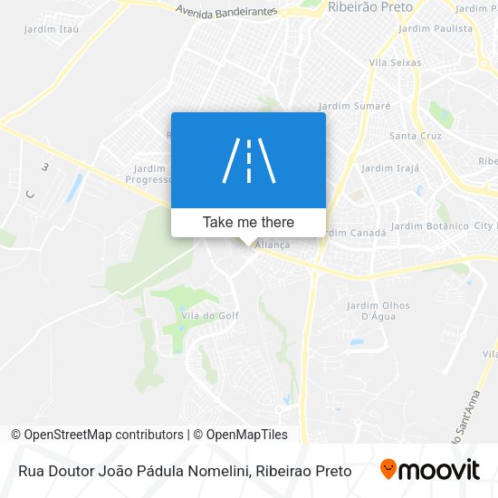 Rua Doutor João Pádula Nomelini map