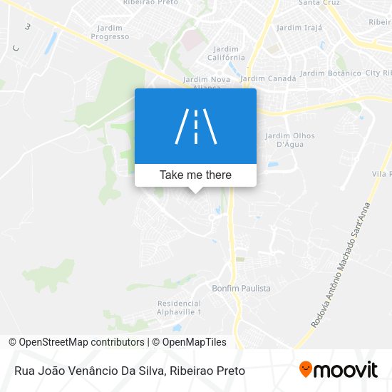 Rua João Venâncio Da Silva map