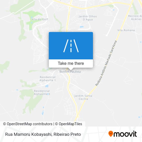 Rua Mamoru Kobayashi map
