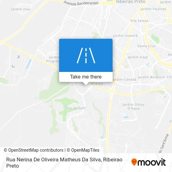 Rua Nerina De Oliveira Matheus Da Silva map