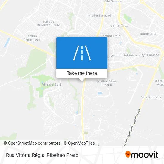 Rua Vitória Régia map