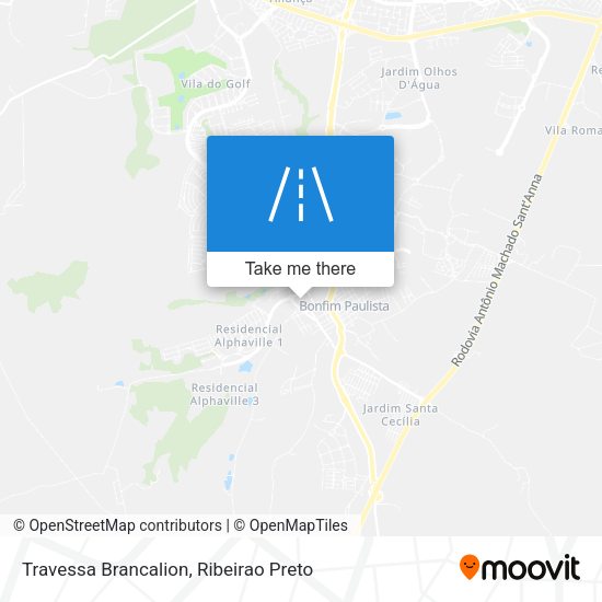 Travessa Brancalion map
