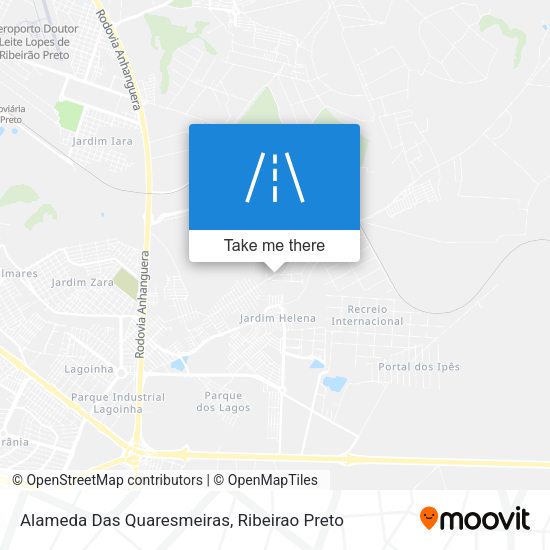 Alameda Das Quaresmeiras map