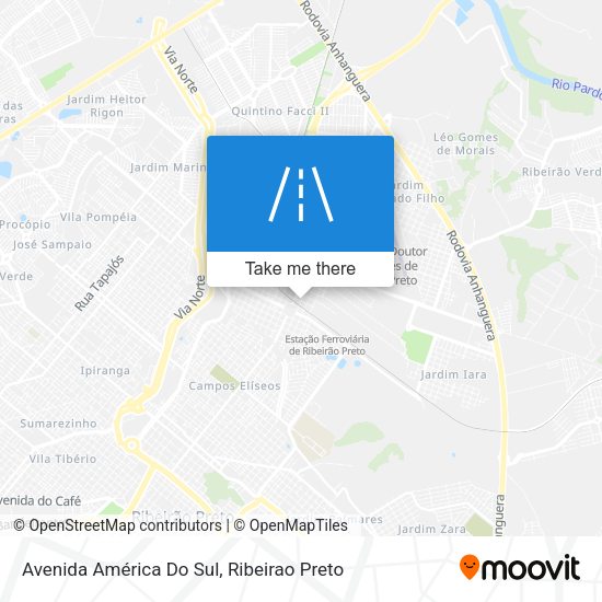 Avenida América Do Sul map