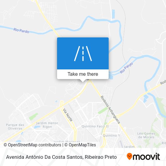 Avenida Antônio Da Costa Santos map
