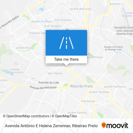 Avenida Antônio E Helena Zerrenner map