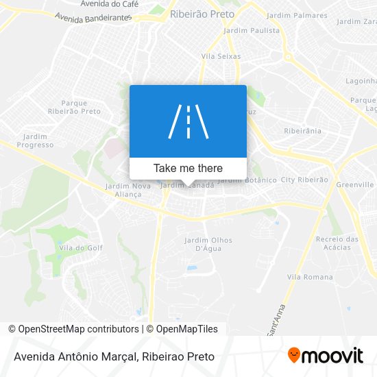Avenida Antônio Marçal map