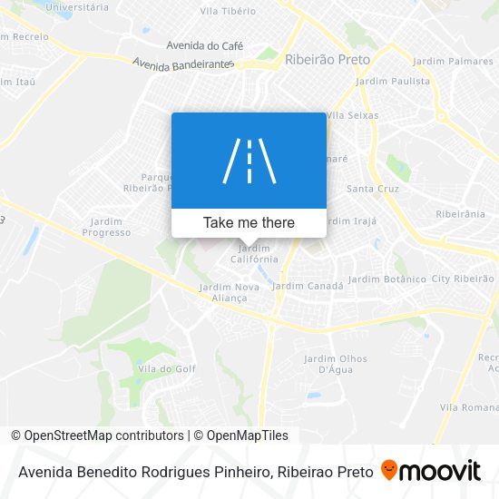 Avenida Benedito Rodrigues Pinheiro map