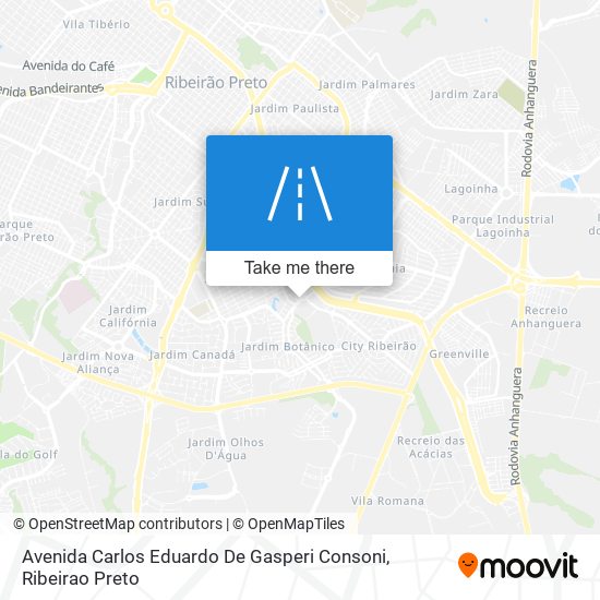 Mapa Avenida Carlos Eduardo De Gasperi Consoni