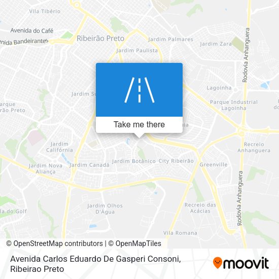 Avenida Carlos Eduardo De Gasperi Consoni map