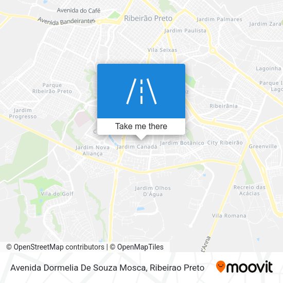 Avenida Dormelia De Souza Mosca map
