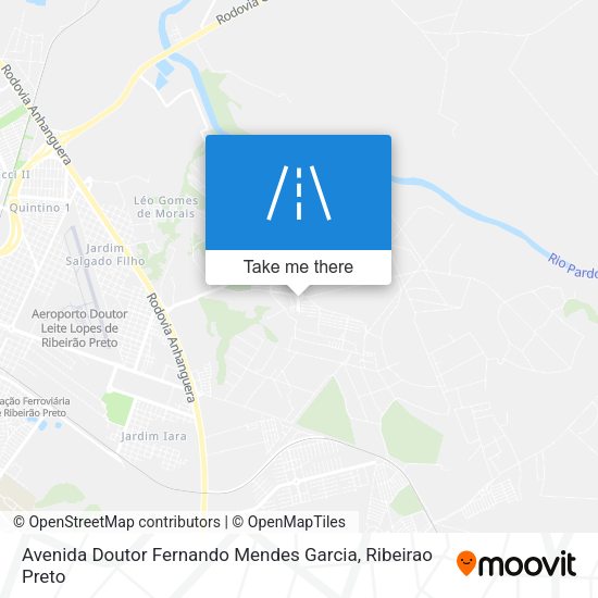 Avenida Doutor Fernando Mendes Garcia map