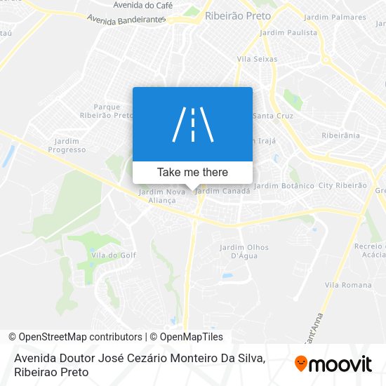 Avenida Doutor José Cezário Monteiro Da Silva map