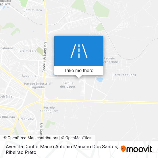 Avenida Doutor Marco Antônio Macario Dos Santos map