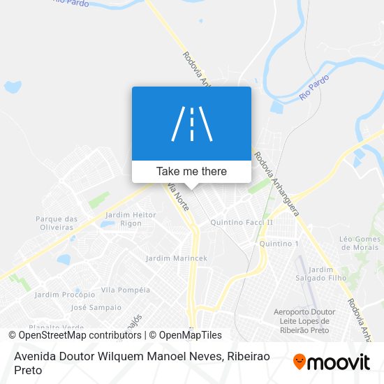 Avenida Doutor Wilquem Manoel Neves map